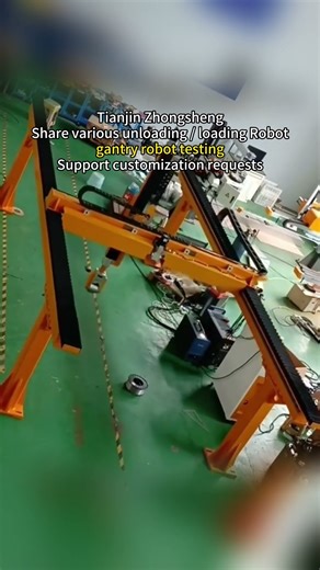 gantry robot testing