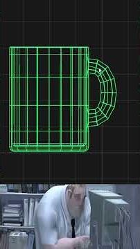 Noob vs pro Artist: Model a Mug Handle #mayatutorial #3dtips #shorts