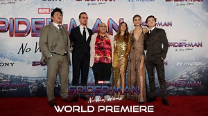 135K views · 10K reactions | Opening week kicked off with our star-studded World Premiere of #SpiderManNoWayHome! Join the celebration and see the movie exclusively on the big screen in theaters TOMORROW! | Spider-Man | Facebook