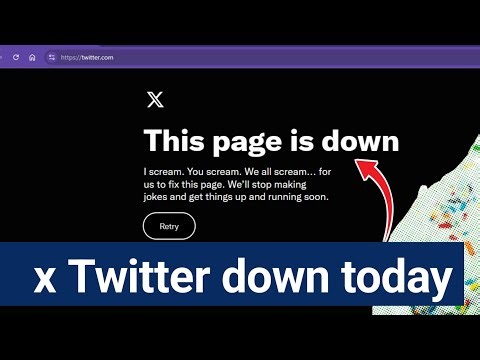 X Twitter server down today fix | x twitter this page is down today | why x twitter down