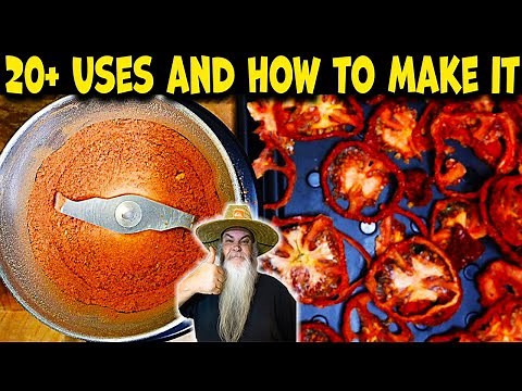 25 Ways to Use Tomato Powder. How to Make, Measure and Store it too.