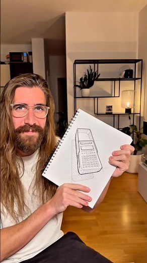 [ASMR] Sketching a Calculator - What’s next? #design #sketch #asmr