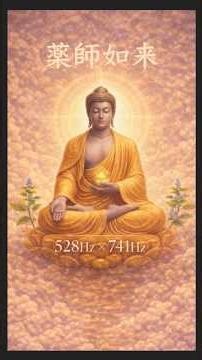 🪷 仏尊真言シリーズ🌿薬師如来｜癒しと再生のヒーリング 528Hz×741Hz｜Yakushi Nyorai Mantra Healing