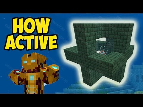 MINECRAFT How to Activate a Conduit (FULL GUIDE)