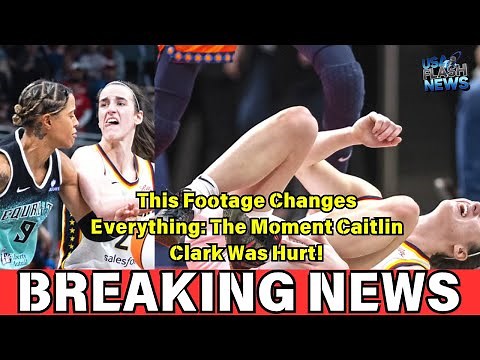 This Footage Changes Everything: The Moment Caitlin Clark Was Hurt!