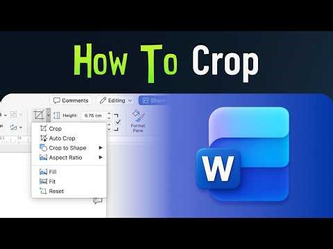 How to Crop an Image in Microsoft Word (Quick Tutorial)