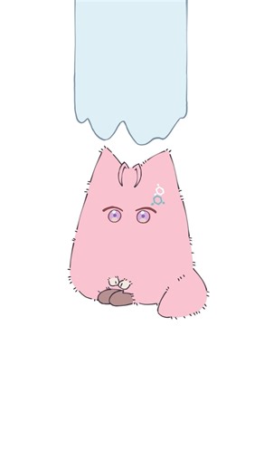 かわいいもふもふなコヨーテ「もふこよ」に水をかけた結果💧 #shorts #anime #ホロライブ #hololive #博衣こより #もふこよ #アニメ