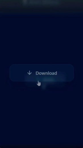 Animated Download Button | HTML CSS | #webdevelopment #html #css #coding #shorts
