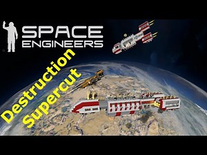 Collisions, Crashes, and Destruction Supercut | Space Engineers