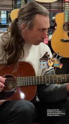 Warmest Collings tone - 0001Mh - 12 Fret - Demo by Michael Varecka at #gladesvilleguitarfactory