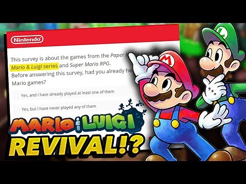 Nintendo Acknowledges "Mario & Luigi" Series in Mario RPG Survey!