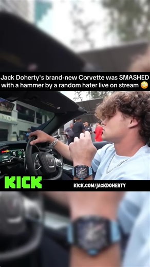Jack Doherty's Corvette Destroyed Live on Stream