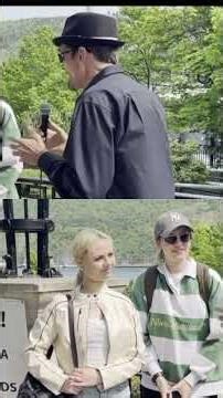 ❤️ A Moment Of Connection With A Stranger From Ukraine | Jazz In The Park #jazz #singer #bluesong