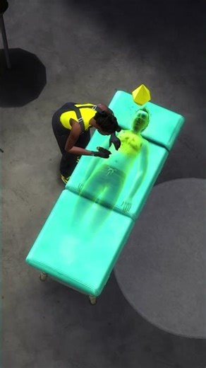 Может ли призрак сделать татуировку? #симс4 #sims4shorts