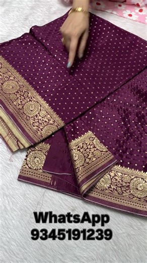 Glow and Glitter Boutique | 🔖How to order?: Take a screenshot & sent > Whatsapp +91 9345191239 No cod, No return , no exchange, no refund. 🥻Saree name: pure Ho silk... | Instagram