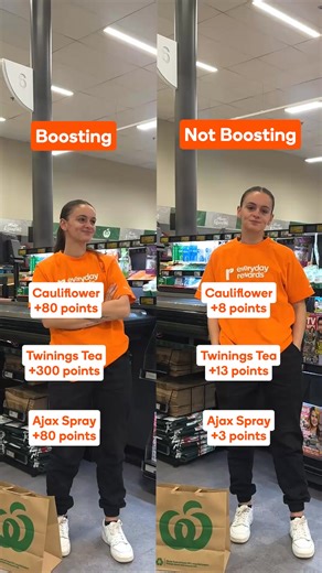 7.2K views | Don’t leave points on the table. Boost in the app and make every shop count. | Everyday Rewards | Facebook