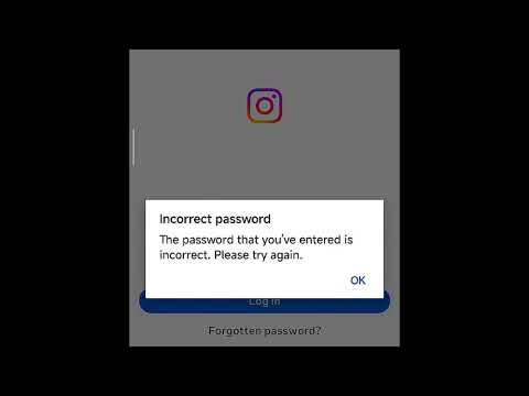 Instagram Password Incorrect Problem 2026 | How to fix incorrect password on instagram 2026