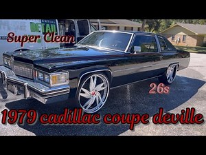 1979 Cadillac Coupe Deville on 26s Rucci Super Clean