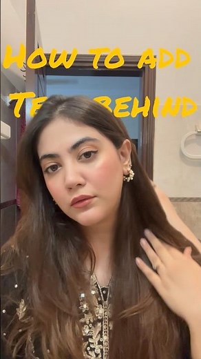 How to add text behind your videos #shorts #edit #inshot