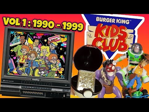 Burger King Kids Meal Commercials Vol 1: 1990 -1999