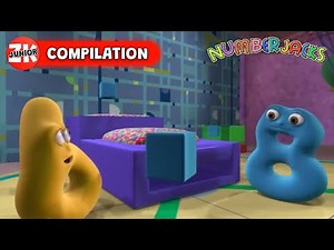 A Record In The Charts – Half Time | Numberjacks DOUBLE Full Episodes