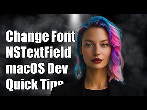 How to Change Font on NSTextField Selection in macOS Development