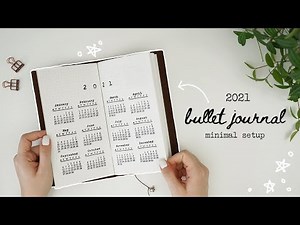 My 2021 bullet journal setup // why I almost quit