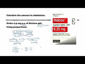 Calculating dosages: tablets (Three Methods: Proportions, Dimensional Analysis, and Nursing Formula)