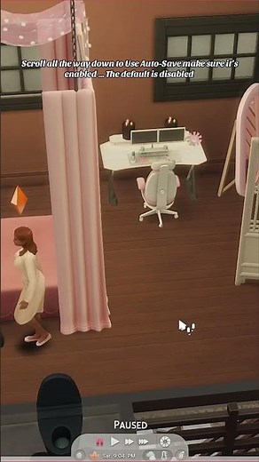 How to enable Auto Save in MC Command Center #thesims4 #sims4mods #mccc