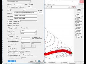 Convert LandXML file to Trimble Field Level ll control block. (Part2)