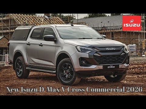 Isuzu Turned the D-Max into a Two-Seat Commercial Utility Truck. Isuzu D-Max V Cross Commercial 2026