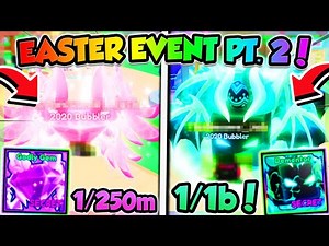 EASTER EVENT PART 2 in Bubble Gum Simulator Infinity!! (Roblox)