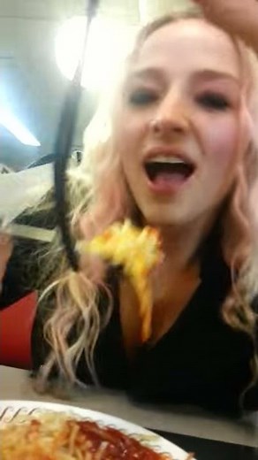 Girl eats shit and likes it