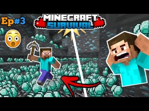 I Find The diamond cave _ln Minecraft several series