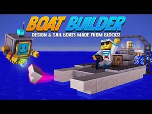 Boat Builder - Minecraft Map 🚤⛵🚢⛴ MCPE, Windows 10, Xbox, Switch, Playstation