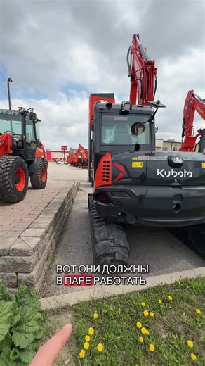 Мини Фронтал Kubota R640. «Неубиваемый» Японец #минипогрузчик #ландшафт