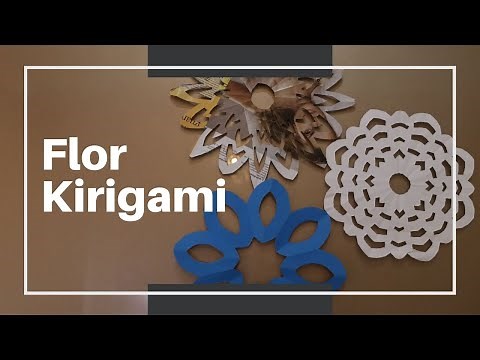 Flor Kirigami - DIY