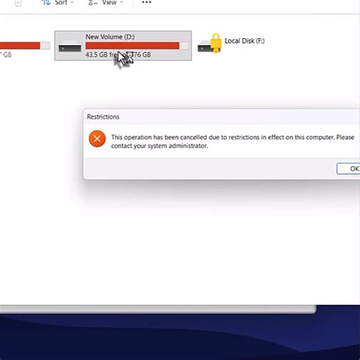 DM Tech on Instagram: "Windows admin level command 🤣 #windowstips #gaming #techtips"