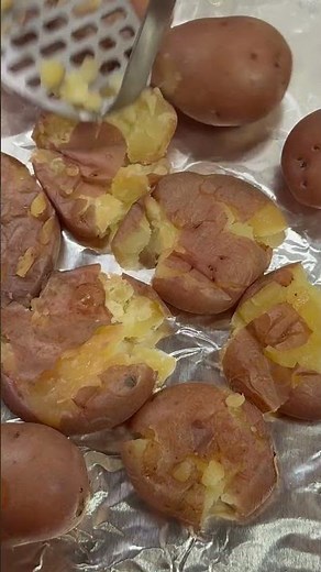 Smashed Red Potatoes