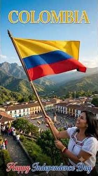 Colombia 🇨🇴 National Day Celebration | History, Flag & Freedom #independenceday #colombia #anthem