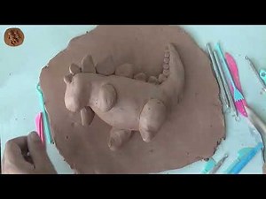 🦕 Let’s Make a Cute Dinosaur with Clay! | Kids Craft Time