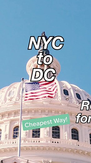 NYC ➡️ Washington DC 🇺🇸 for ONLY $31! 🤩 Did you miss me? 🤧 #nyc #usatravel #subway #newyork #washingtondc #newyorkcity #amtrak #trains #usatrain #cheaptravel #DC #dcmetro #nytravel #amtraktravel #transit #megabus #baltimoretiktok #dctiktok #baltimore #nycsubway