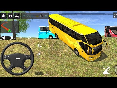 😍Bus Simulator: 3D Bus Games:Bus Simulator ll🔥 new euro coach ll NEW BUS SIMULATOR INDONESIA #games