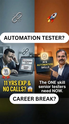 11 years in QA, 8 years in automation… but no interview calls after a...