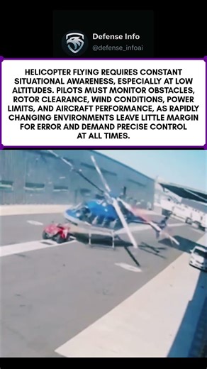 Low-Level Helicopter Flight – High Risk, Zero Margin 🚁