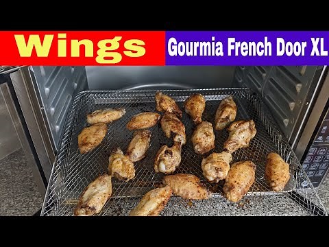 Wings, Gourmia French Door XL Digital Air Fryer Oven Recipe