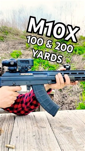 How Far Can the M10X Actually Shoot? #m10x #longrange #shooting