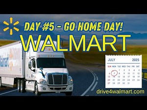 A Week in the Life of a Walmart Driver - Day 5