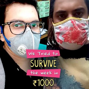 677K views · 90 shares | Can Kanishk and Kaustubh survive a week in ₹1000? Watch the video to find out. | Ok Tested | Facebook