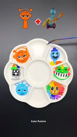 11K views · 81 reactions | Sprunki _ Poppy Playtime 4 _ Mixing Colors #colormixing #sprunki #poppy #colors | Color Palette | Facebook